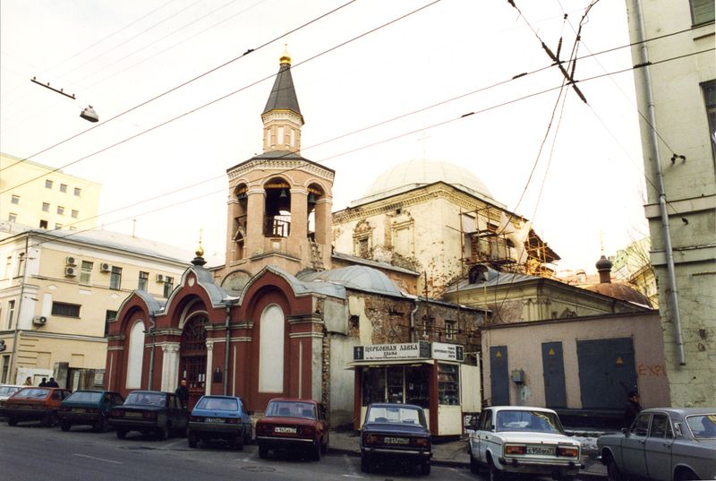 Лубянский проезд, 9с2. Восстановление церкви - Старая Москва с Дмитрием Линдером Лубянский проезд, 9с2. Восстановление церкви