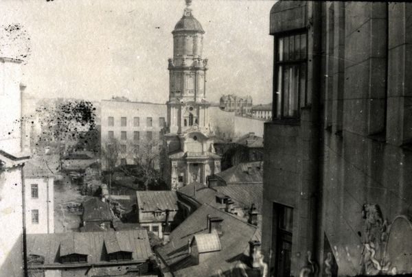 Кривоколенный переулок, 14. Вид из окна дома Скальского - Старая Москва с Дмитрием Линдером Кривоколенный переулок, 14. Вид из окна дома Скальского