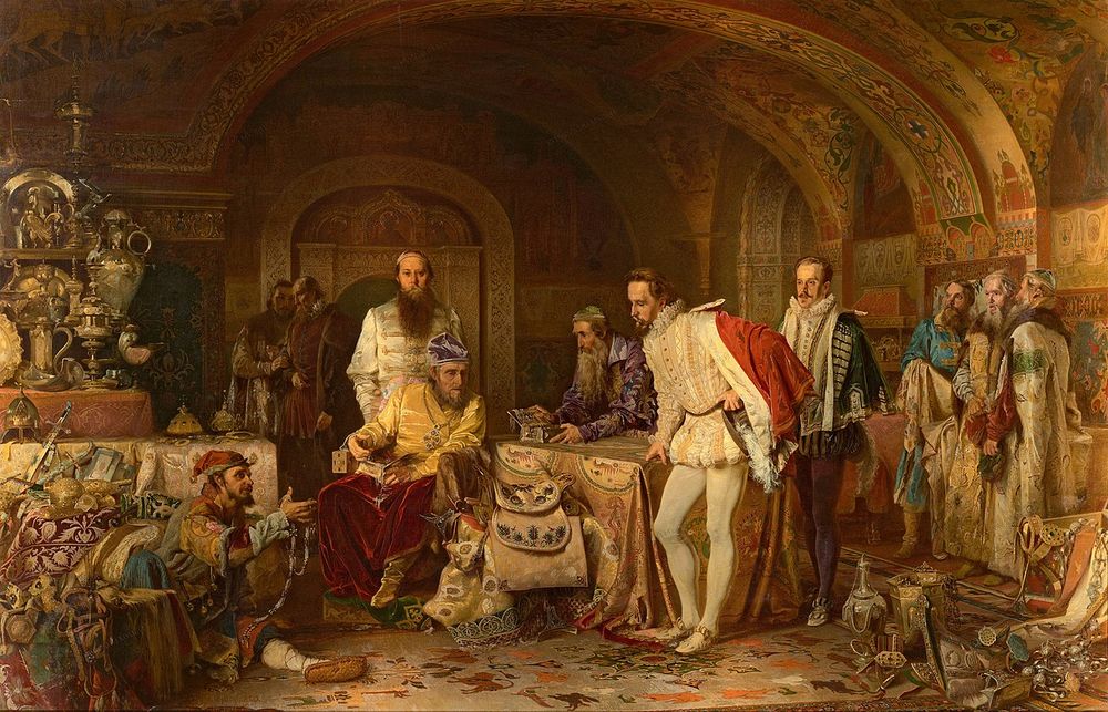 Иван Грозный показывает сокровища Джерому Горсею - Старая Москва с Дмитрием Линдером Иван Грозный показывает сокровища Джерому Горсею
